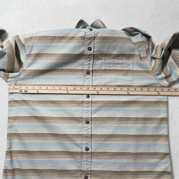 Howler Bros Enfield Long Sleeve Mens Sz L Multicolor Striped Button Up - Picture 11 of 14